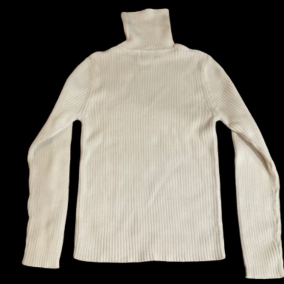 Sonoma Beige Turtleneck Sweater Size Medium - Picture 6 of 6